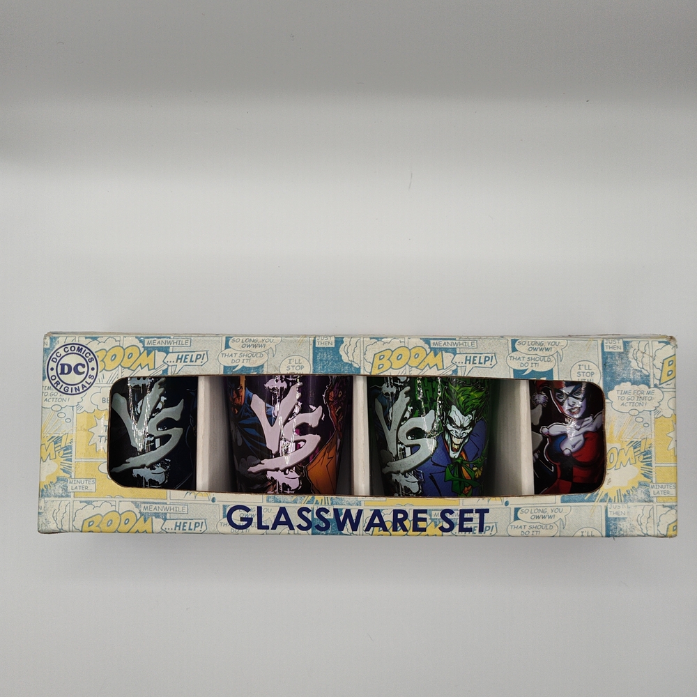 DC Comics Glassware Set